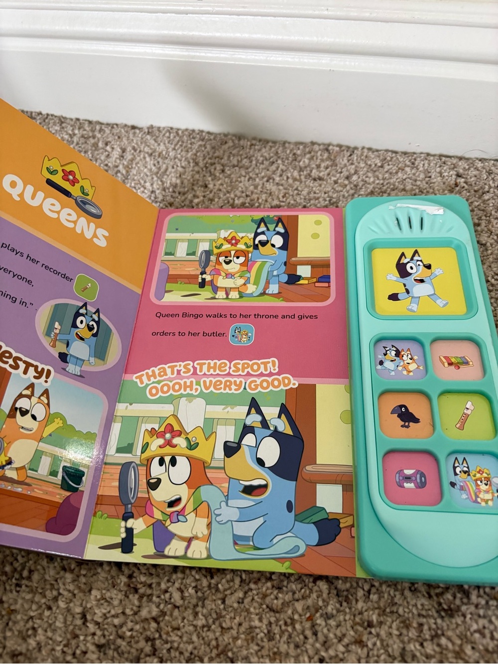 Bluey: Let's Play Games! Sound Book by Pi Kids (2025, Children's Board Books) - Picture 3 of 5